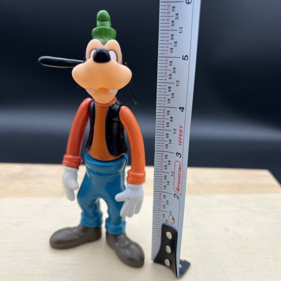 VTG Walt Disney Production Goofy Posable 6" Figure Hong Kong Plastic Toy - Picture 13 of 13